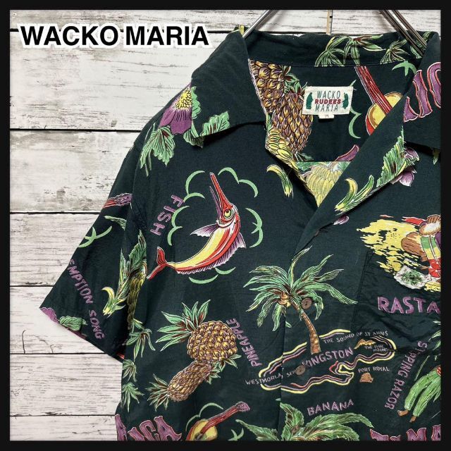 ワコマリア　wacko maria　オープンシャツ　アロハシャツ