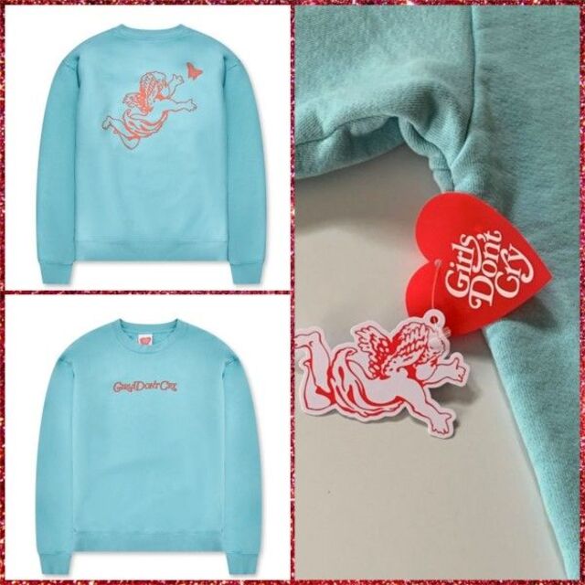 Girls Don't Cry(ガールズドントクライ)のGIRLS DON'T CRY / Gdc Angel Crewneck メンズのトップス(スウェット)の商品写真