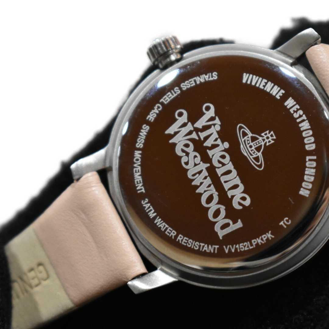 Vivienne Westwood(ヴィヴィアンウエストウッド)の【人気★中古品】 Vivienne westwood
クオーツ VV152LPKPK 　  レザー クオーツ 腕時計　レディース　おしゃれ　シンプル　上品　人気　定番　ギフト　プレゼント包装可【中古】松山久万ノ台店 レディースのアクセサリー(その他)の商品写真