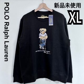 ポロラルフローレン(POLO RALPH LAUREN)の【新品未使用】ポロラルフローレン ポロベア 黒 XL プルオーバー トレーナー(スウェット)