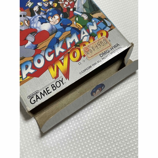 ゲームボーイ(ゲームボーイ)のロックマンワールド ゲームボーイ エンタメ/ホビーのゲームソフト/ゲーム機本体(携帯用ゲームソフト)の商品写真