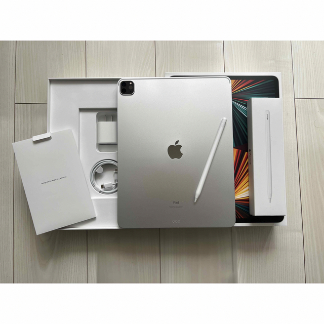 素敵な Wi-Fi 12.9 Pro iPad - iPad 256GB ペンシル シルバー M1