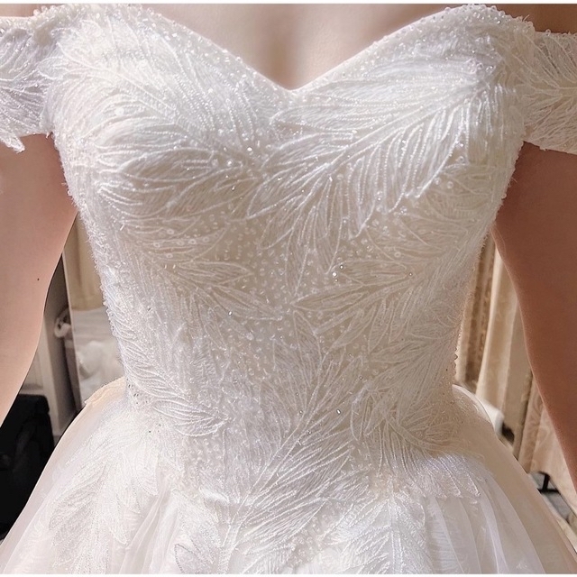 ふみ様専用取り置きYns weddingドレス&パニエセット ふみ様専用取り置きYns weddingドレス&パニエセット