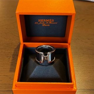 エルメス HERMES オランプ リング GM ノアール シルバーリング 指輪
