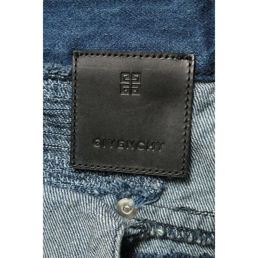 GIVENCHY(ジバンシィ)のジバンシィ  BM50ST50QC デストロイリペア加工デニムパンツ  メンズ 30インチ メンズのパンツ(デニム/ジーンズ)の商品写真