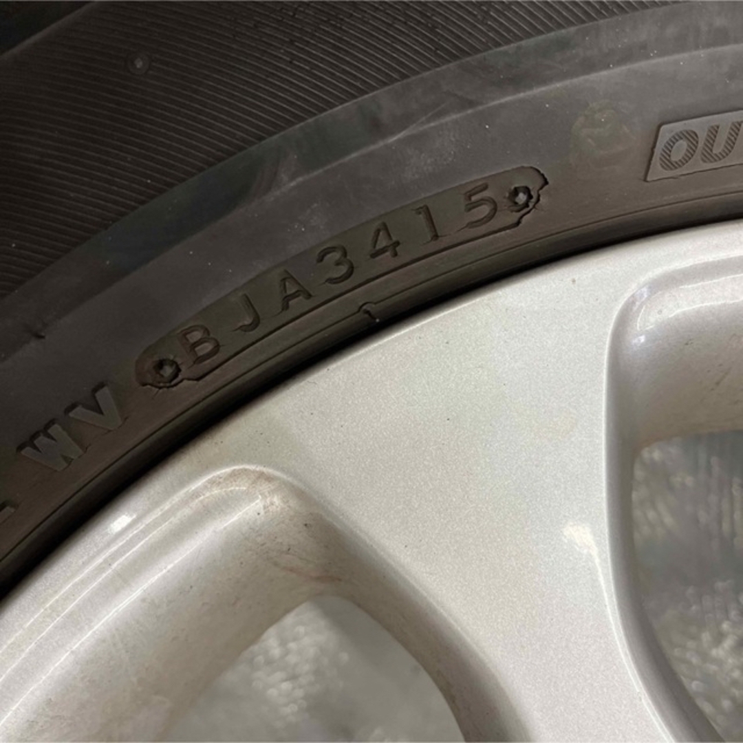 日産ブルーバードシルフィ純正アルミ夏タイヤ付195/60R16 KG11