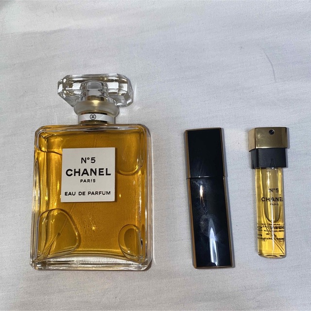 CHANEL香水N°5 100ml と7ml モテ 9000円 gredevel.fr-メルカリは誰でも