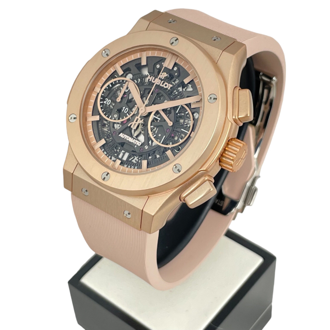 HUBLOT(ウブロ)のウブロ HUBLOT アエロフュージョン クロノグラフ アルミニウム ピンク 525.UP.0192.RX.JPN ピンク アルミニウム 自動巻き メンズ 腕時計 メンズの時計(その他)の商品写真