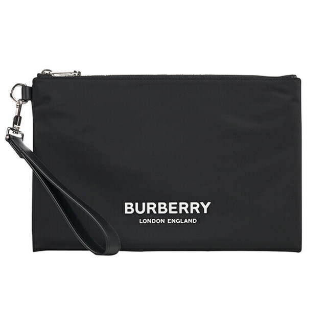 BURBERRY - 新品 バーバリー BURBERRY ポーチ ナイロン ジップポーチ ブラック