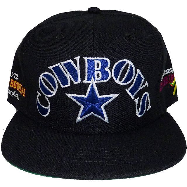ANNCO Dallas Cowboys スナップバック キャップ ブラック