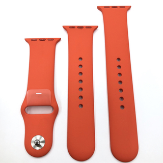 アップルウォッチ(Apple Watch)の新品 アップルウォッチ バンド オレンジ Apple Watch 38.40mm(その他)