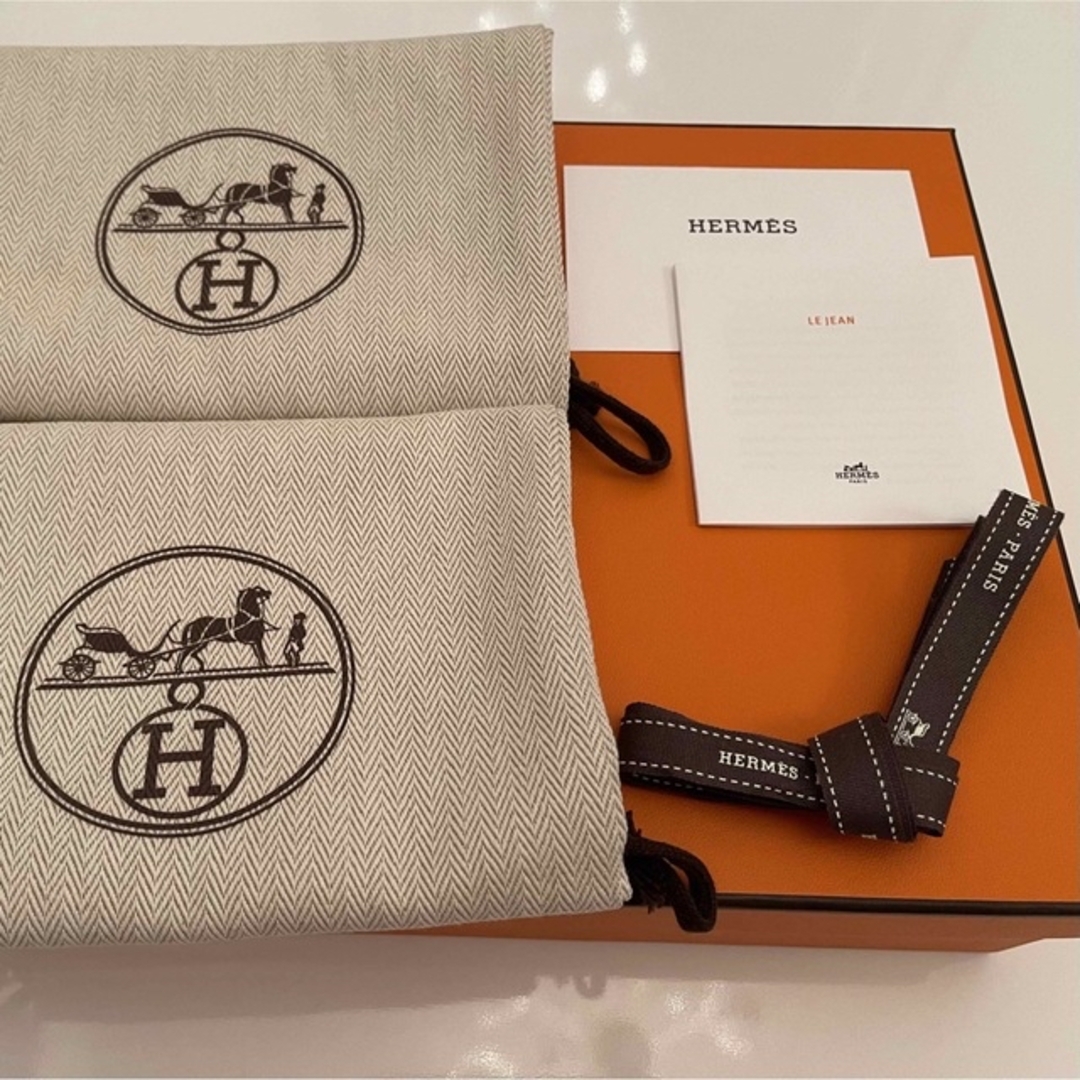 Hermes - 新品❣️エルメス キャンパス デニム オラン サンダル 37の