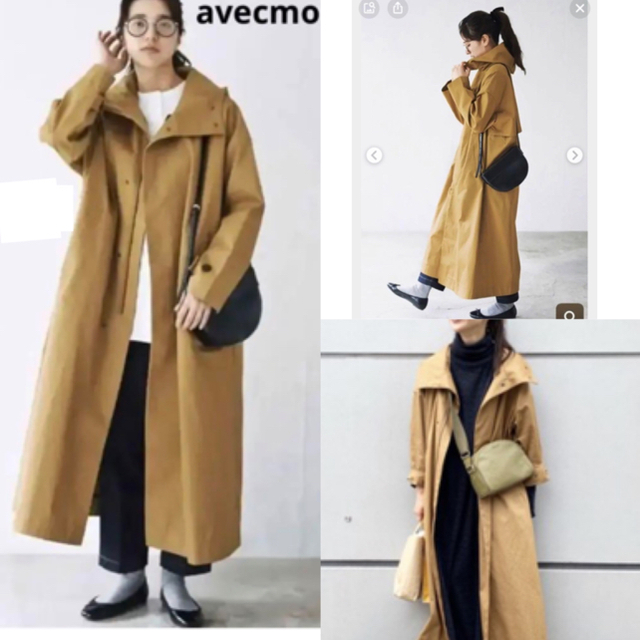 avecmoi - avecmoi ロングコート Mサイズ佐藤かなさんプロデュースの