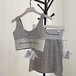 Alexander Wang - Alexanderwang ブラトップ ミニスカートセット