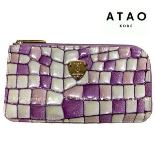 アタオ(ATAO)の美品 15周年 ATAO slimo 長財布 スリモ ヴィトロ アタオ L字(財布)