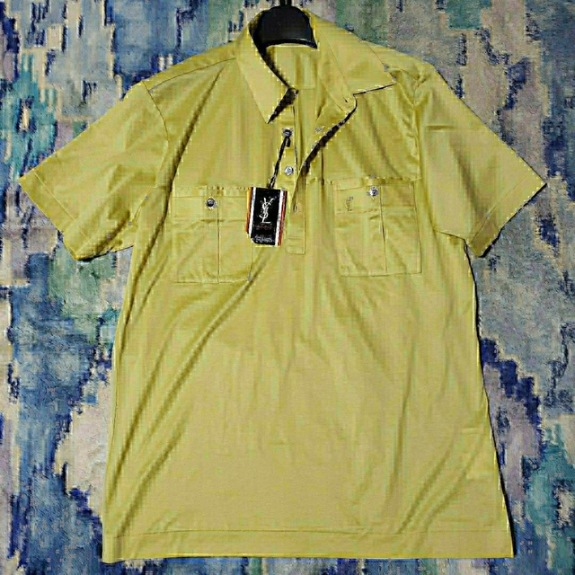 Yves Saint Laurent - dead stock YVES SAINT LAURENT polo shirtの