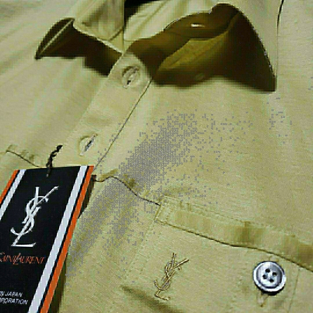 Yves Saint Laurent - dead stock YVES SAINT LAURENT polo shirtの