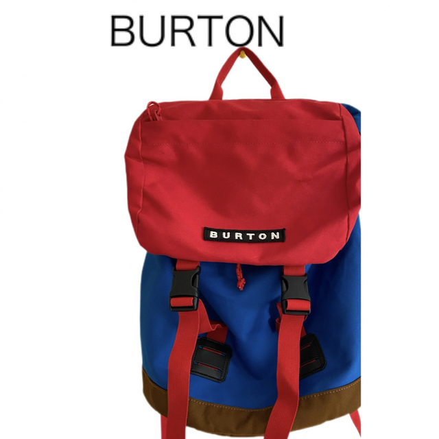 BURTON(バートン)のBURTON バートン 子供 キッズ リュック バックパック 赤青 キッズ/ベビー/マタニティのこども用バッグ(リュックサック)の商品写真