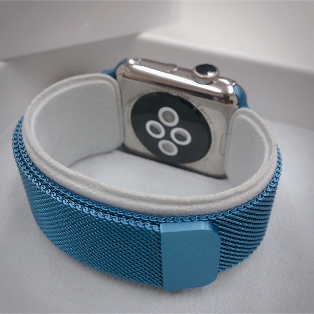 Apple Watch アップル ステンレス シルバー 38mm 初代スマホ/家電/カメラ