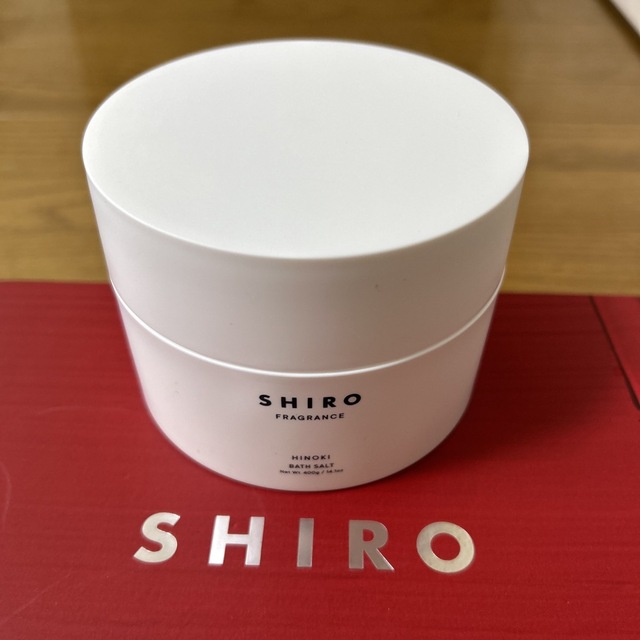 SHIRO バスソルト　ヒノキ