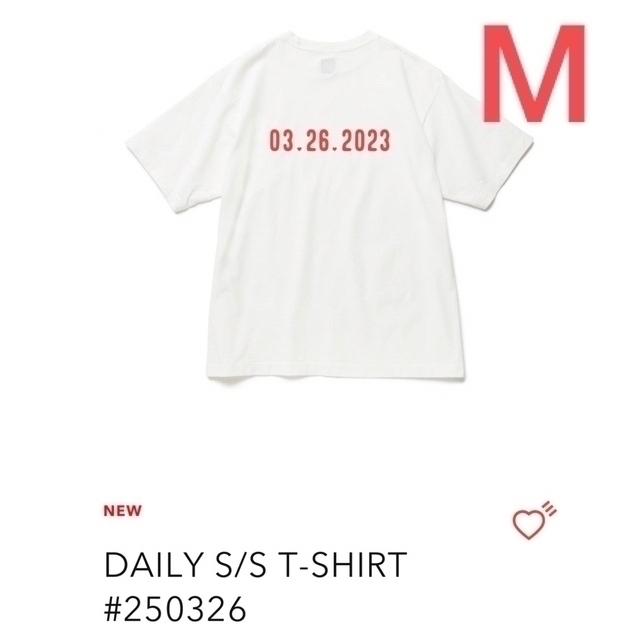 HUMAN MADE(ヒューマンメイド)のHUMAN MADEDAILY S/S T-SHIRT 25326  3月26日 メンズのトップス(Tシャツ/カットソー(半袖/袖なし))の商品写真