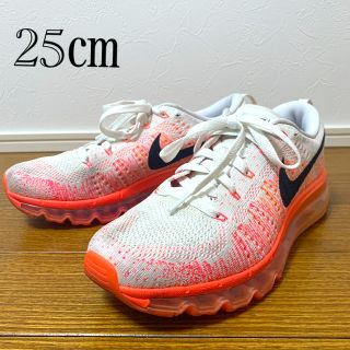 ナイキ(NIKE)のrt18様用　[NIKE FLYKNIT MAX] レディース25㎝　通常使用感(スニーカー)