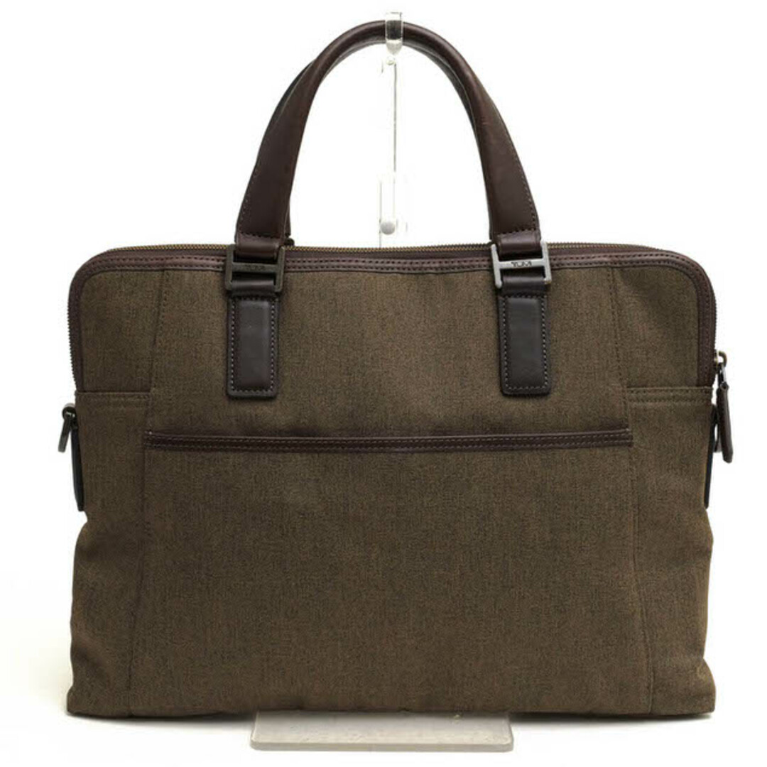 トゥミ/TUMI バッグ ブリーフケース ビジネスバッグ 鞄 ビジネス メンズ 男性 男性用コットン 綿 キャンバス レザー 革 68216SGE BEACON HILL BRANCH SLIM LAPTOP BRIEF ビーコンヒル ブランチ スリムラップ トップブリーフ 2WAY