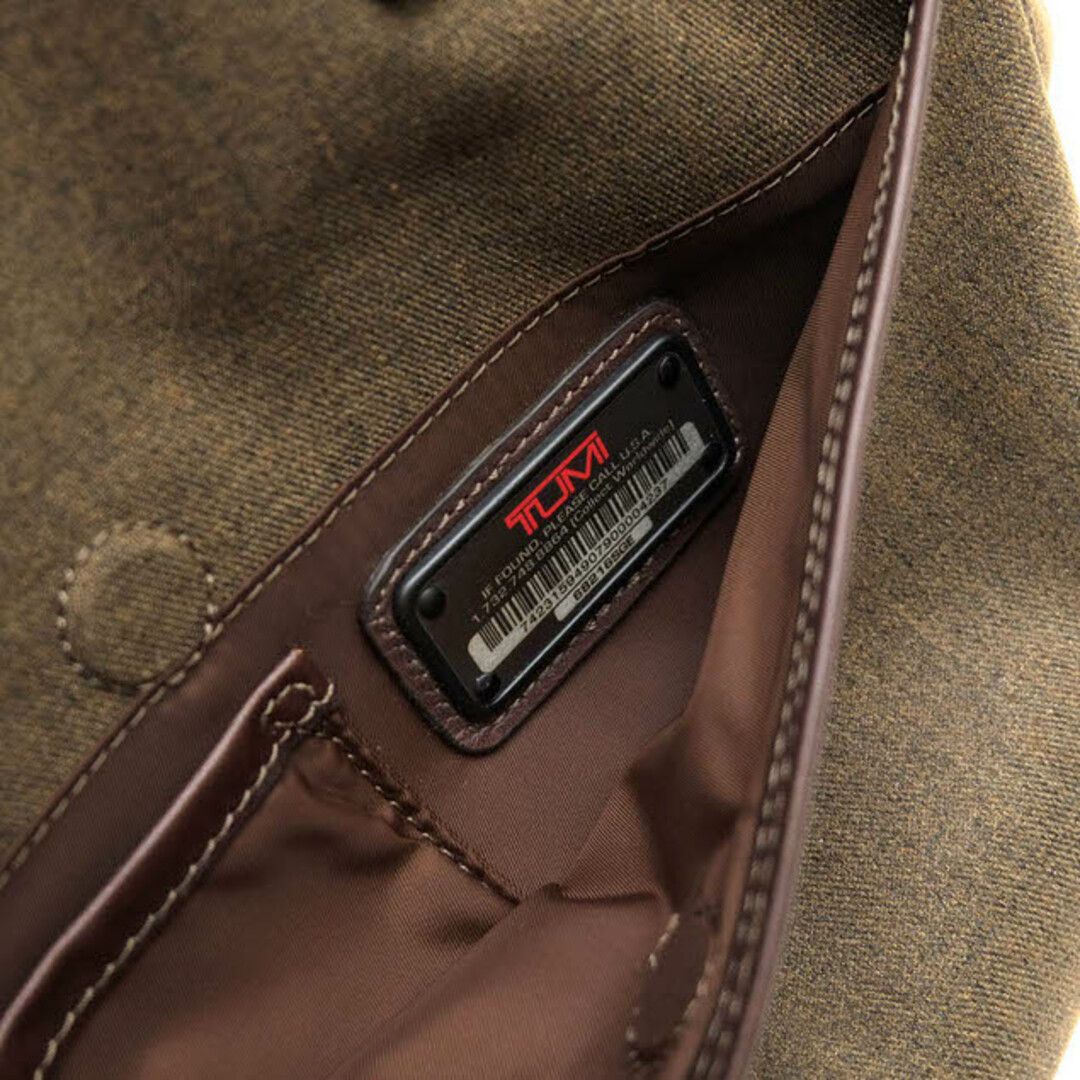 トゥミ/TUMI バッグ ブリーフケース ビジネスバッグ 鞄 ビジネス メンズ 男性 男性用コットン 綿 キャンバス レザー 革 68216SGE BEACON HILL BRANCH SLIM LAPTOP BRIEF ビーコンヒル ブランチ スリムラップ トップブリーフ 2WAY