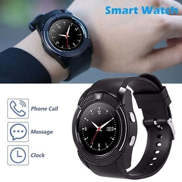 デジタル腕時計 人気 新発売 スマートウォッチ 黒 Bluetooth 話題 メンズの時計(腕時計(デジタル))の商品写真