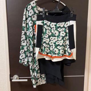 ステラマッカートニー(Stella McCartney)のステラマッカートニー　花柄セットアップ(カットソー(長袖/七分))