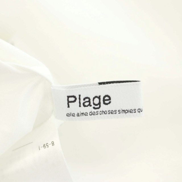 Plage(プラージュ)のプラージュ 23SS Short シャツ ブラウス ショート丈 長袖 ホワイト レディースのトップス(シャツ/ブラウス(長袖/七分))の商品写真