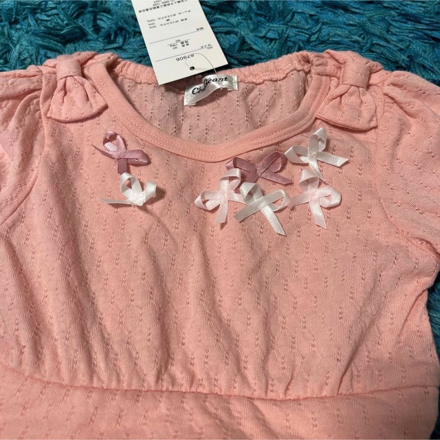 レース切替　ワンピース　フォーマル キッズ/ベビー/マタニティのキッズ服女の子用(90cm~)(ワンピース)の商品写真