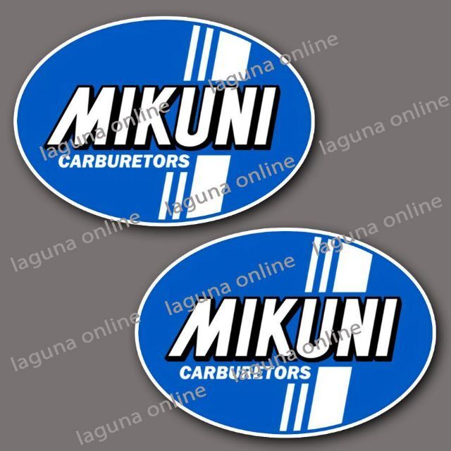 mikuni carburetors　ステッカー　デカール　並行輸入 2$ 自動車/バイクの自動車(その他)の商品写真