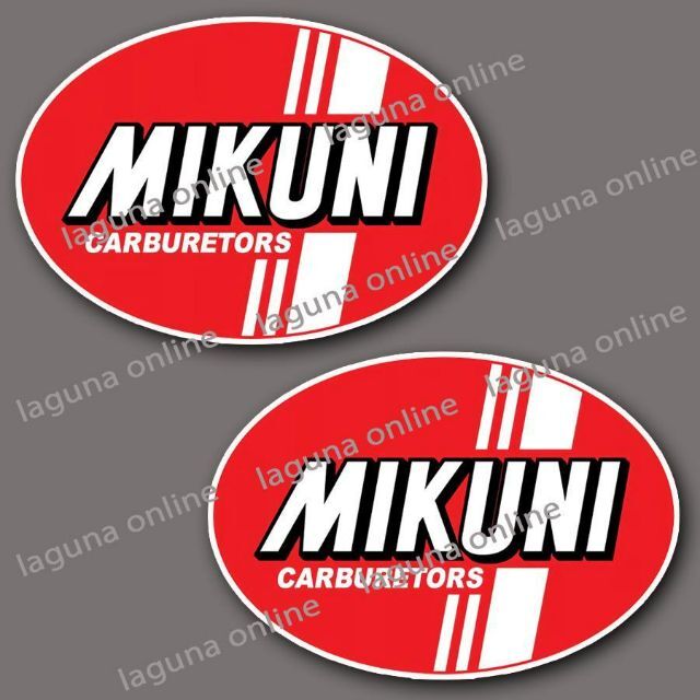 mikuni carburetors　ステッカー　デカール　並行輸入$ 自動車/バイクの自動車(その他)の商品写真