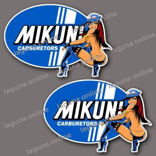 mikuni caburetors pinup　ステッカー　並行輸入 2$(その他)