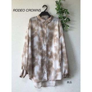 ロデオクラウンズ(RODEO CROWNS)の⭐︎美品⭐︎ RODEO CROWNS  ビック　シャツ(シャツ/ブラウス(長袖/七分))