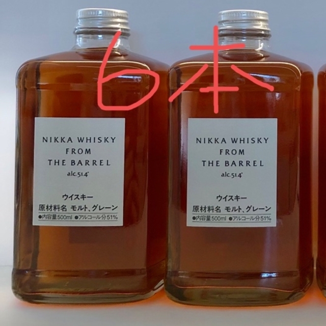 ニッカ ウイスキー フロム・ザ・バレル500ml. 6本 | wic-capital.net