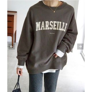 SLOBE IENA 新品タグ付き　MARSEILLEロゴスウェット