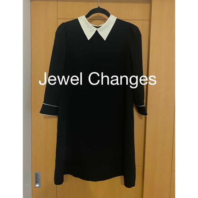 Jewel Changes(ジュエルチェンジズ)のJewel Changes 襟付きワンピース レディースのワンピース(ひざ丈ワンピース)の商品写真
