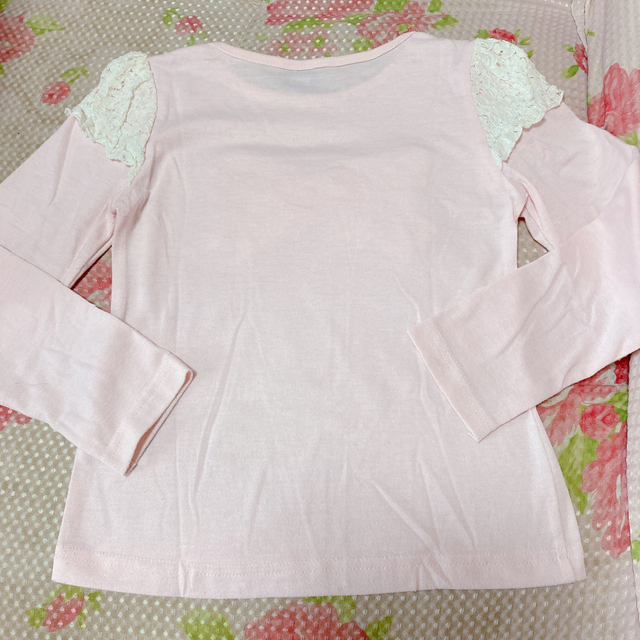 120cm／Dolly Ribbon／長袖 キッズ/ベビー/マタニティのキッズ服女の子用(90cm~)(Tシャツ/カットソー)の商品写真