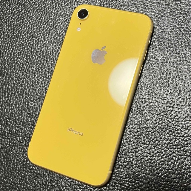 要注意 iPhone XR イエロー 128 GB SIMフリー