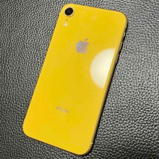 アップル(Apple)の要注意 iPhone XR イエロー 128 GB SIMフリー (スマートフォン本体)