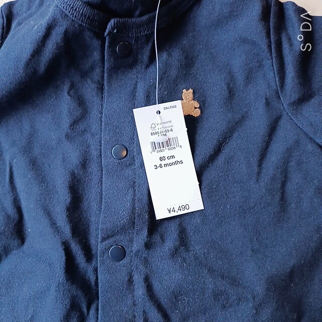 babyGAP(ベビーギャップ)のベビーGAP　ロンパース60 新品 キッズ/ベビー/マタニティのベビー服(~85cm)(ロンパース)の商品写真