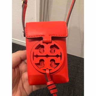 トリーバーチ(Tory Burch)の新品！トリーバーチ 赤 ミニショルダー バッグ 正規品(ショルダーバッグ)