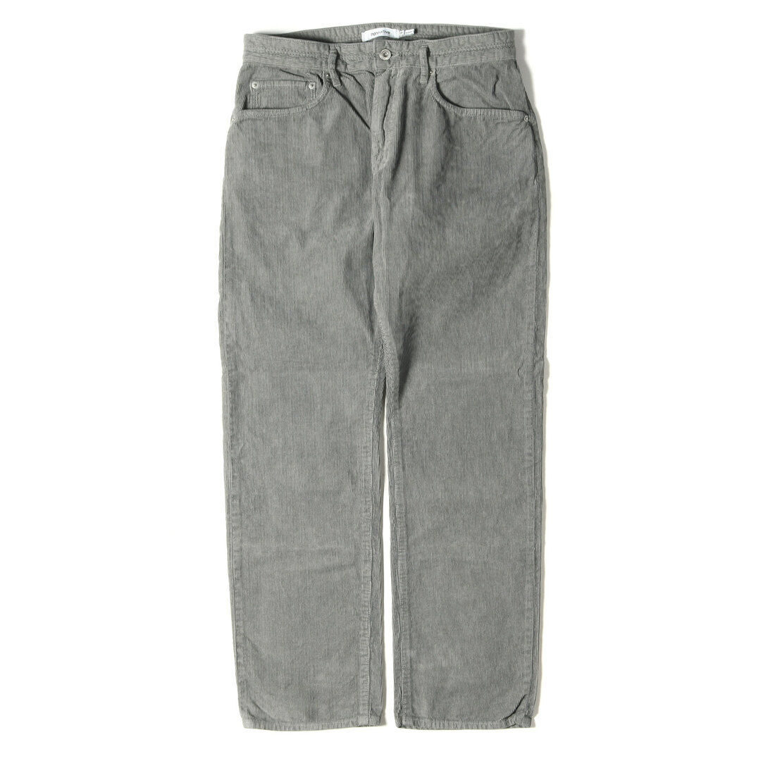 NONNATIVE ノンネイティブ パンツ オーバーダイ加工 5ポケット コーデュロイパンツ DWELLER 5P JEANS 03 COTTON CORD OVERDYED / NN-P4212 22AW セメント 2 ボトムス ズボン【メンズ】【美品】