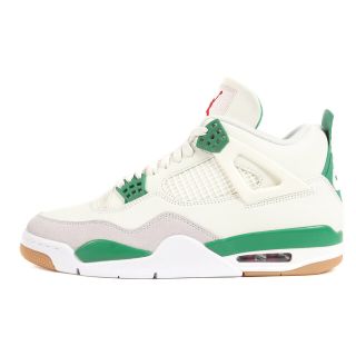 ナイキ(NIKE)のNIKE ナイキ SB AIR JORDAN 4 RETRO SP PINE GREEN (DR5415-103) 2023年 エアジョーダン4 レトロ エスビー セイル ホワイト パイングリーン サイズ：US10.5 28.5cm スニーカー 【メンズ】(スニーカー)