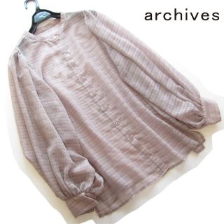 アルシーヴ(archives)のtyhs7697様専用◆新品archives チェックシアーブラウス＋他1点(シャツ/ブラウス(長袖/七分))