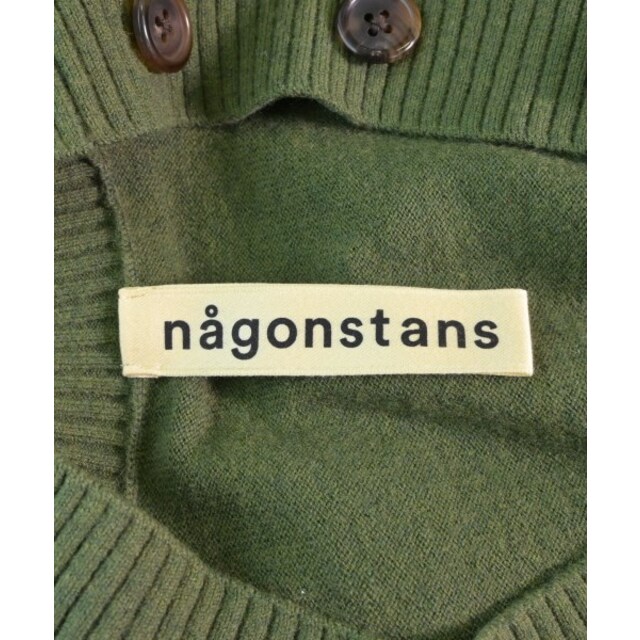 nagonstans - nagonstans ナゴンスタンス カーディガン 38(M位) 緑