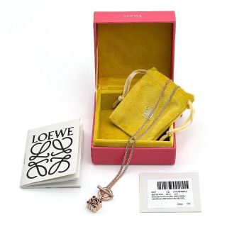 ロエベ ネックレスの通販 61点 | LOEWEのレディースを買うならラクマ