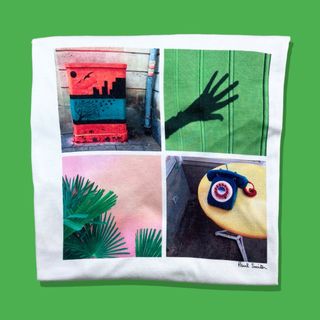 Paul Smith ポールスミス プリントTシャツ フォトプリント ホワイト